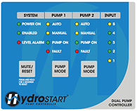 HydroSTART Stainless Steel (1PH 1 Pump 0.1-16A c/w ID, 316SS Enclosure) - FPC-82141-SS