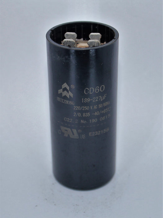 Capacitor 189-227uF 250vac