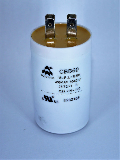 Capacitor 18uF 450vac
