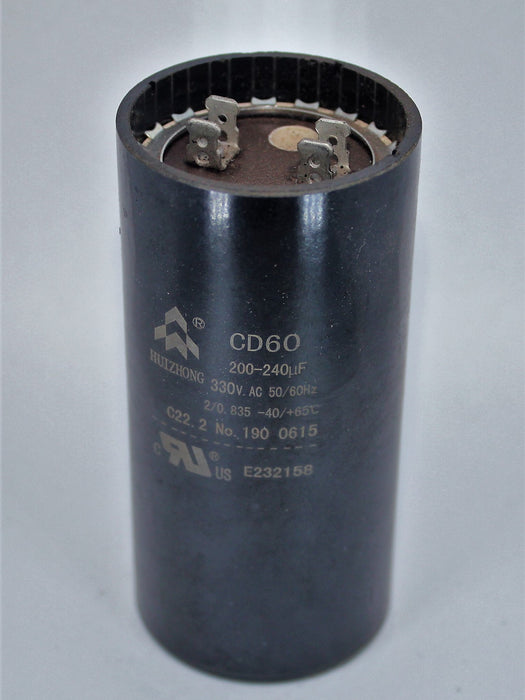 Capacitor 200-240uF 330vac