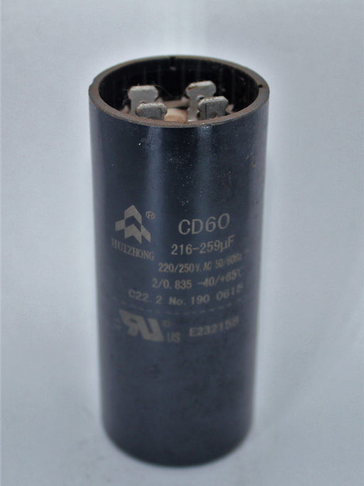 Capacitor 216-259uF 250vac