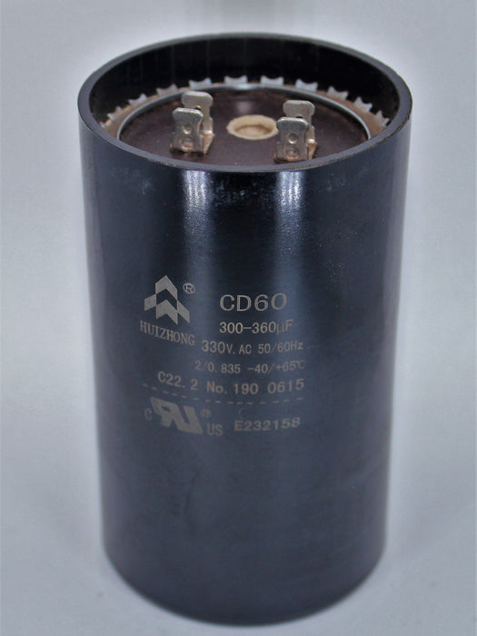 Capacitor 300-360uF 330vac