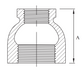 316 Stainless Steel Reducing Socket Threaded BSP