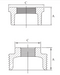 316 Stainless Steel Bushes Threaded BSP