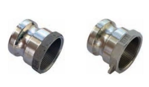 Stainless Steel Camlock Type A- Male Camlock x Female BSP