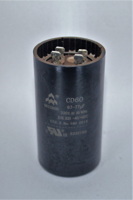 Capacitor 67-77uF 330vac