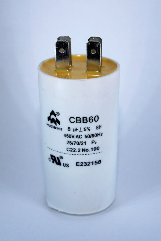 Capacitor 8uF 450vac